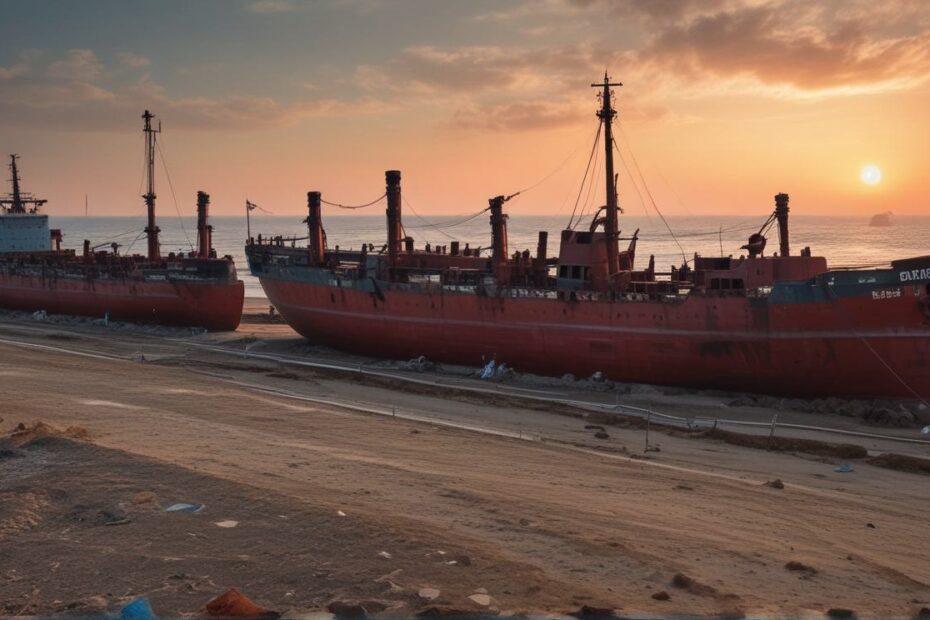 How to visit the world's largest ship cemetery in Anlag, India